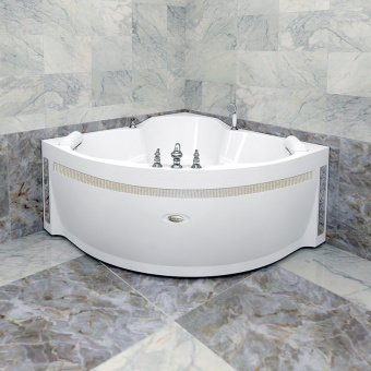СОРРЕНТО ванна 140*140 рама-подставка+подголовник(2) #WF_CITY_VIN# картинка