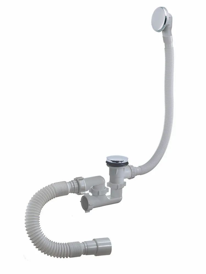 Обвязка для ванны 1 1/2 х 40 регулируемый, "клик-клак", с переливом (А-26089) ОРИО фото