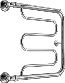 Полотенцесушитель водяной ФОКСТРОТ с полкой 500*500(1") фото