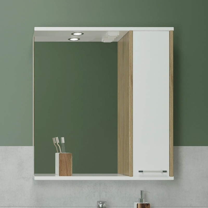 Шкаф зеркальный "Шимо 50" фото