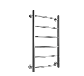 Полотенцесушитель 80*50 В4 (СНШ, Золото, 6 вставок, под скрытый монтаж, с таймером)   фото