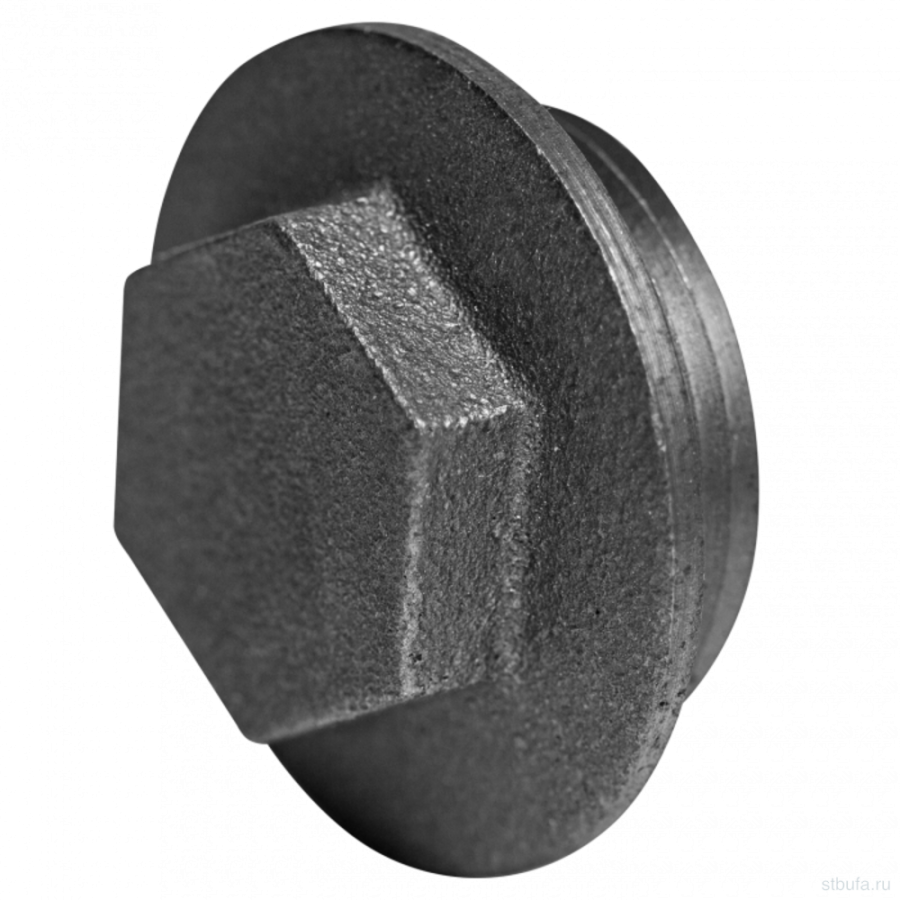 Пробка радиаторная лев глухая черн фото