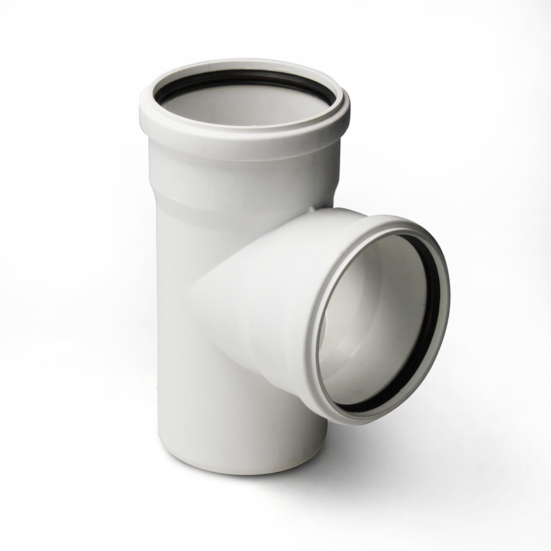 Тройник 110*110/87 Stilte белый фото