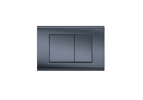 AQUATEK Панель смыва оруж.сталь Матовая (клавиши квадрат) KDI-0000033 (001С-1) фото