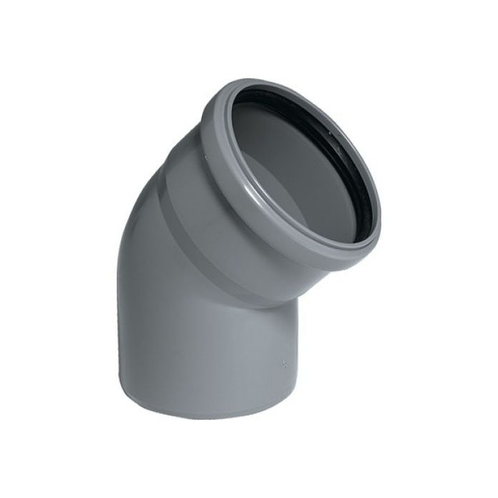 Отвод 32 угол 45 внутр.(Серая) фото