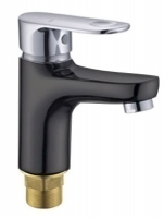 Смеситель д/умывальника шар. креп.гайка G091064 d35 Гармония цвет черный GOTA ROCIO фото