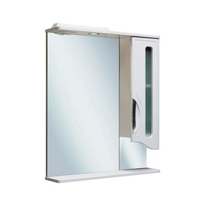 Шкаф зеркальный "СФЕРА 1000 С" ПРАВЫЙ 13734 фото