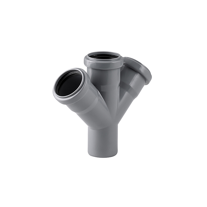 Крестовина 50/50 угол 45 .(Серая) фото