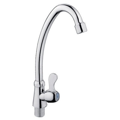 Смеситель L4395 для кухни однорожк. латунь фото