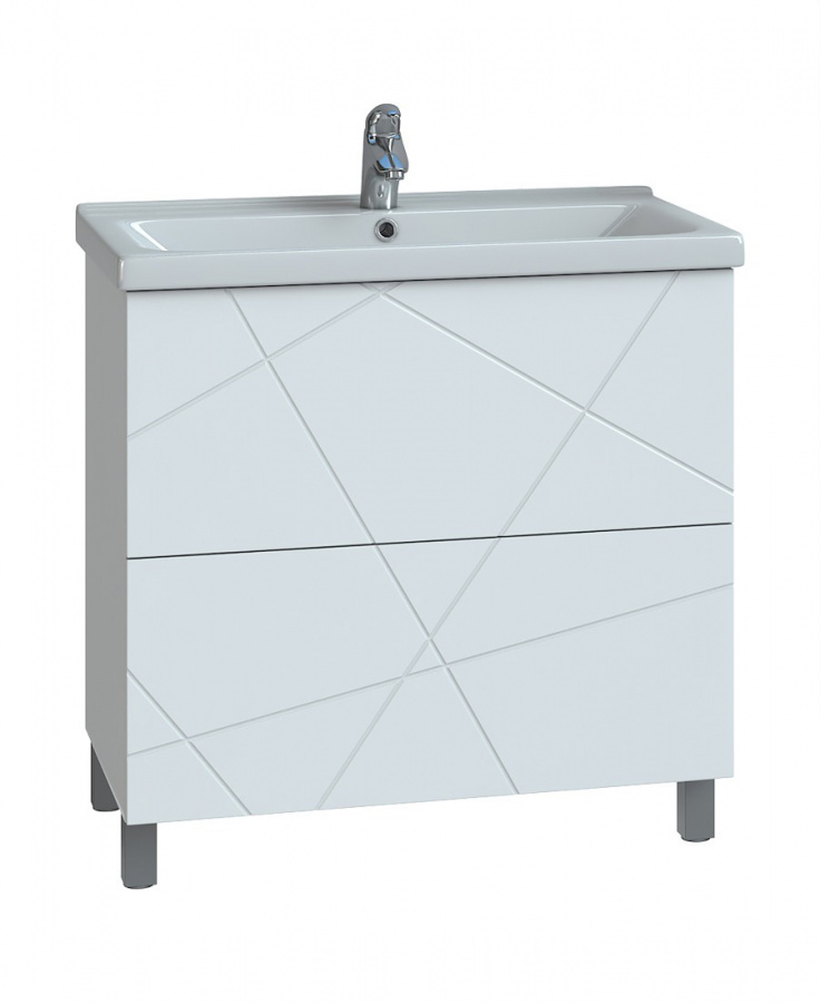 Тумба GEOMETRY 2-700 БЕЗ РАКОВИНЫ Фостер 70 (VIGO) фото