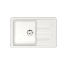 Мойка AGATA 16/G31 740*490*210мм БЕЛАЯ МАТОВАЯ фото