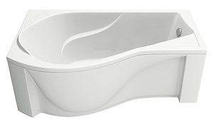 КАПРИ ванна акрил. 170*95 левая с каркасом фото