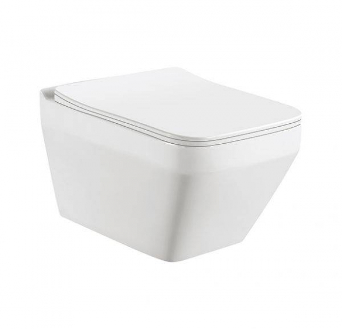 STILL унитаз подвесной БЕЗОБОДКОВЫЙ + сиденье Soft-Close фото