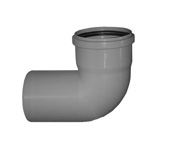 Отвод 50 угол 90 внутр.(Серая) (110) фото