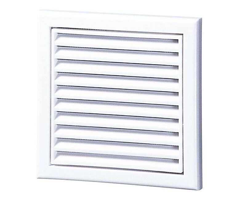 Вент.решетка ВЕНТС МВ 120 ВЗс белая (с шнуром) фото