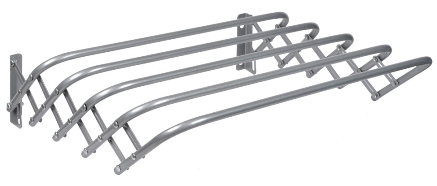 Сушилка для белья настенная серебряный/серый СН60/С фото