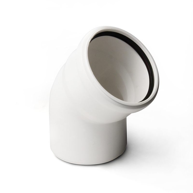 Отвод 50х 30 Stilte белый фото