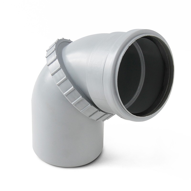 Отвод универсальный 110 поворотный  фото