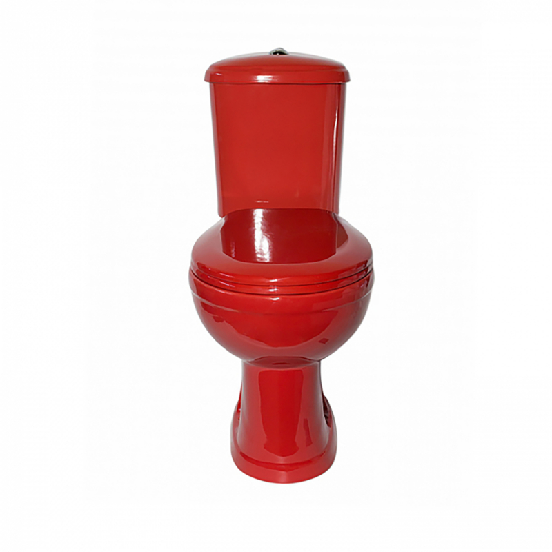 ДОРА унитаз-компакт (красный) с гофрой Комбо фото