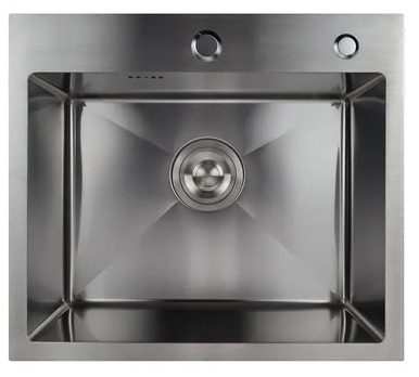 Мойка Премиум 500*440 Сатин с сифоном 019403  ХИТ!!! фото