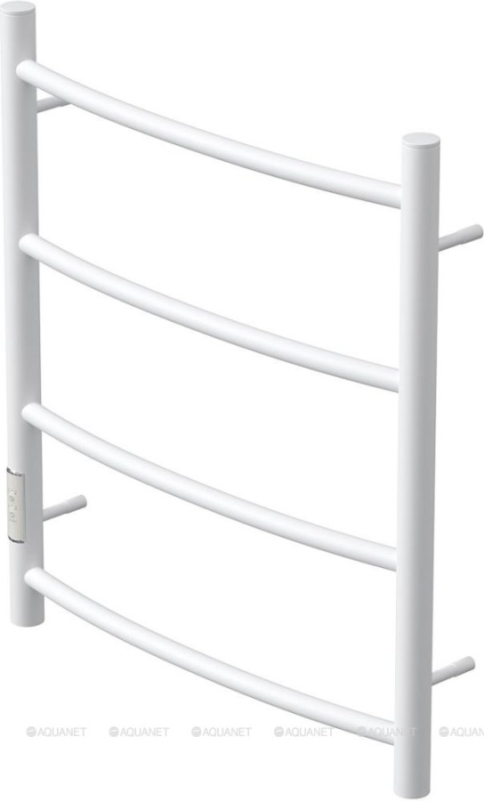 Полотенцесушитель Афина Point PN04756W П4 500*600 электрический, диммер слева, белый фото