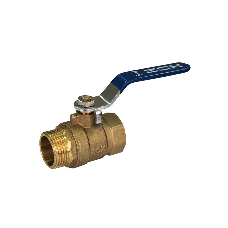 Кран шар 1/2" г/ш рычаг ZOX (Дачный)* фото