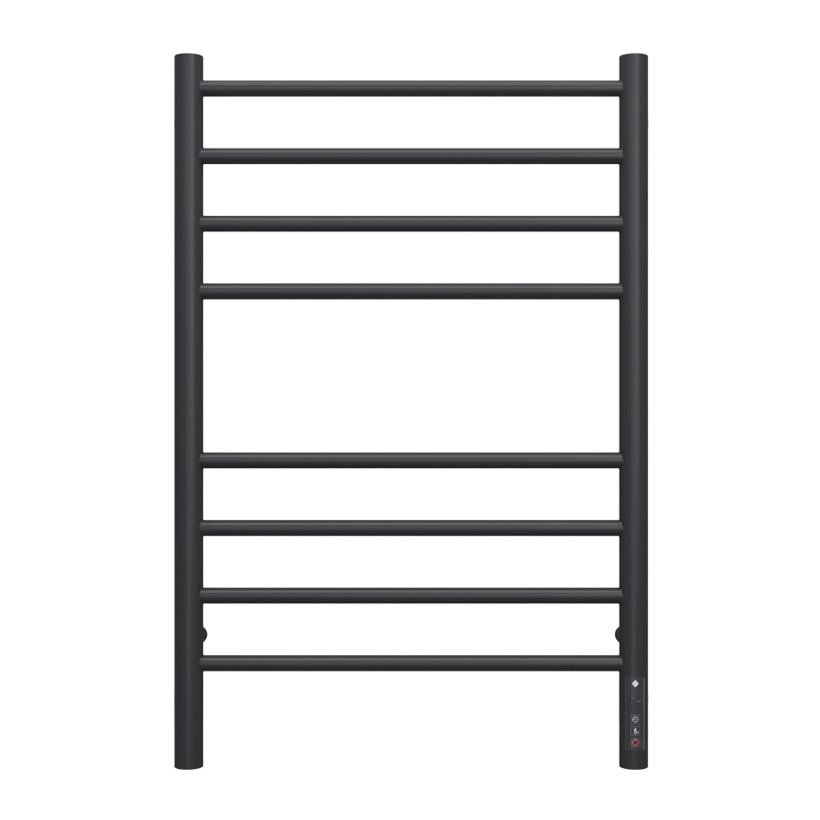 Полотенцесушитель П8 500*800 TERMINUS Аврора ЭПС КС (встроен диммер) (9005 Черный матовый) фото