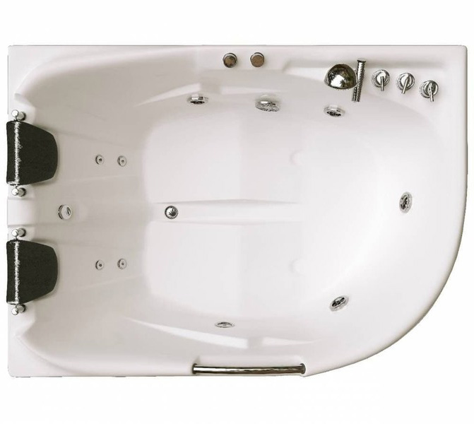 OLB-807 L Ванна 120*170 ГМ с насосом и переливом фото