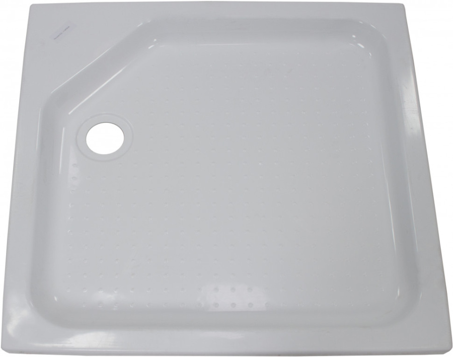 Душевой поддон ПД21 80*80 (низкий квадрат)+сифон DK-01-08/E320VAL фото