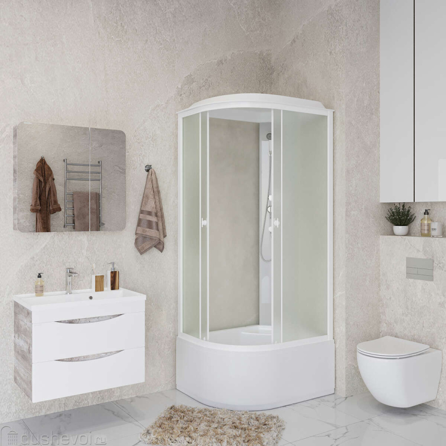 Душевая кабина Niagara Promo P90/70/40R/MT (90*70*215) фото