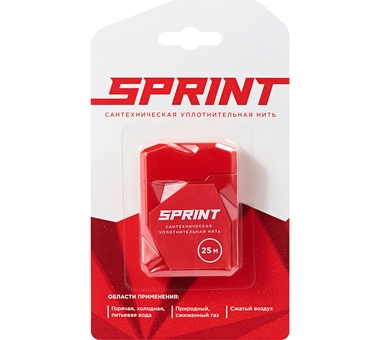 Нить для герметизации резьбы "Sprint" 25м бокс  фото