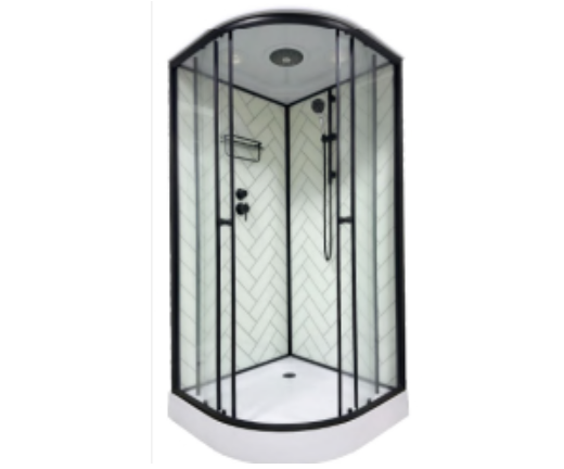 Душевая кабина ДАНА-83 100*100*215 (ПАРКЕТ) низ.п. фото