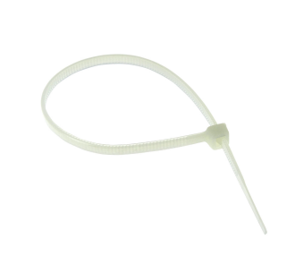 Стяжка нейлоновая 3,5-140 БЕЛЫЙ (100 шт) фото