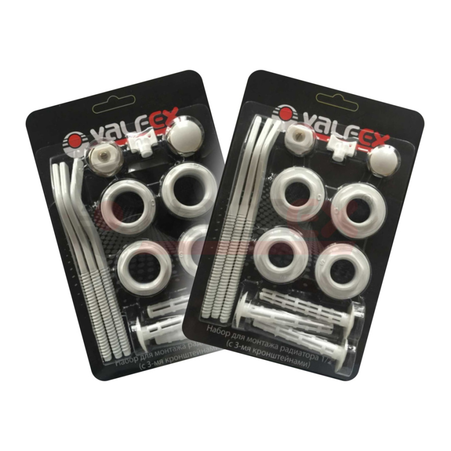 Комплект д/радиатора 3/4" с кронштейнами фото