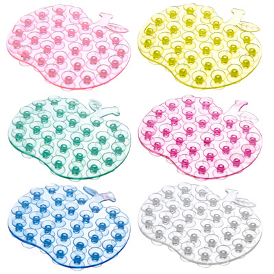 Мыльница настольная на присосках, 6 цветов 463-051 фото