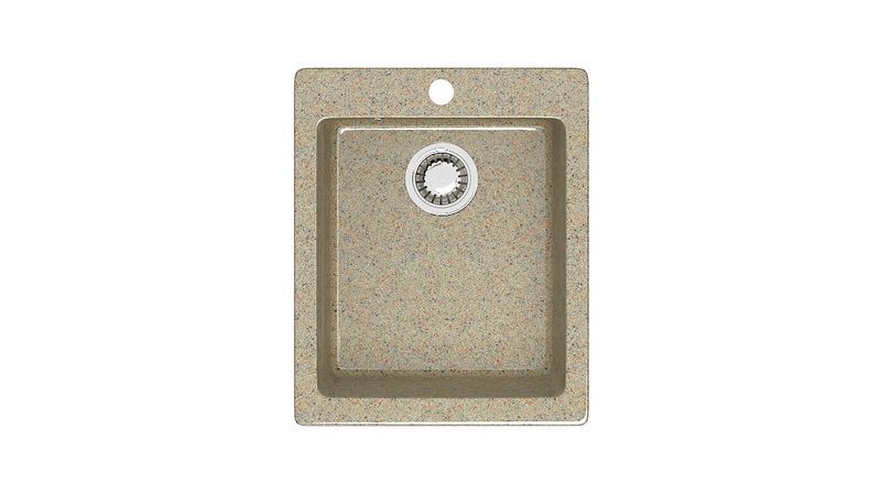 Мойка глян. Линди Z8Q5 (песочный) Granit BERGG фото