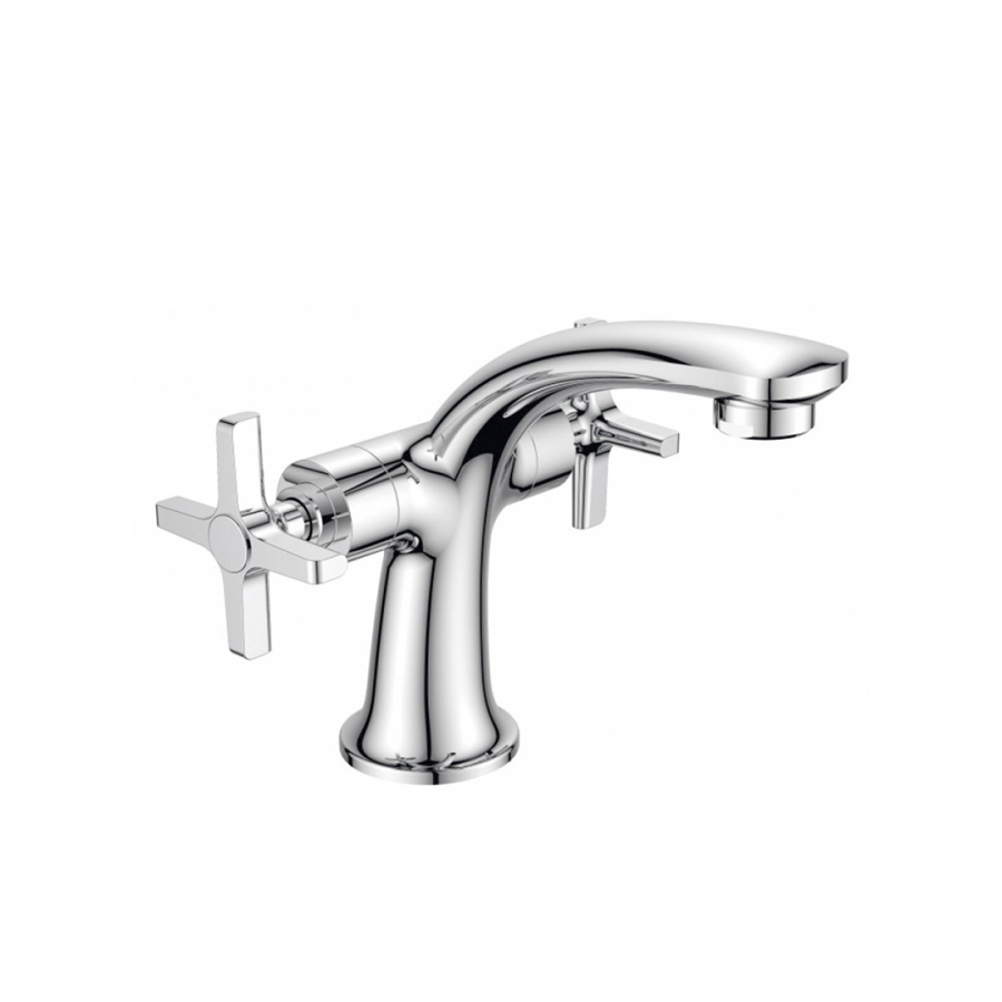 Смеситель Golden Fox 11610 Oxford д/ванны c 2-мя рукоятками, латунь фото