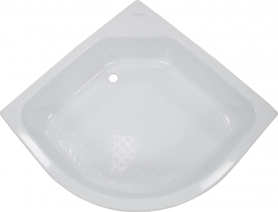 Душевой поддон ПД4 90*90  (средний полукруг)+сифон 1/2**50/60 хром ,(E410CL)(E450CL) фото