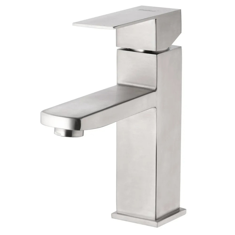 Смеситель HAIBA д/умывальника HB10803 сталь фото