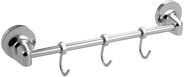 Вешалка GFmark 1113 3 крючка прямая фото