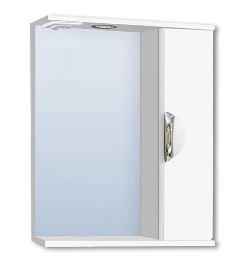 Шкаф зеркальный "НИКА 600" (11697) * фото