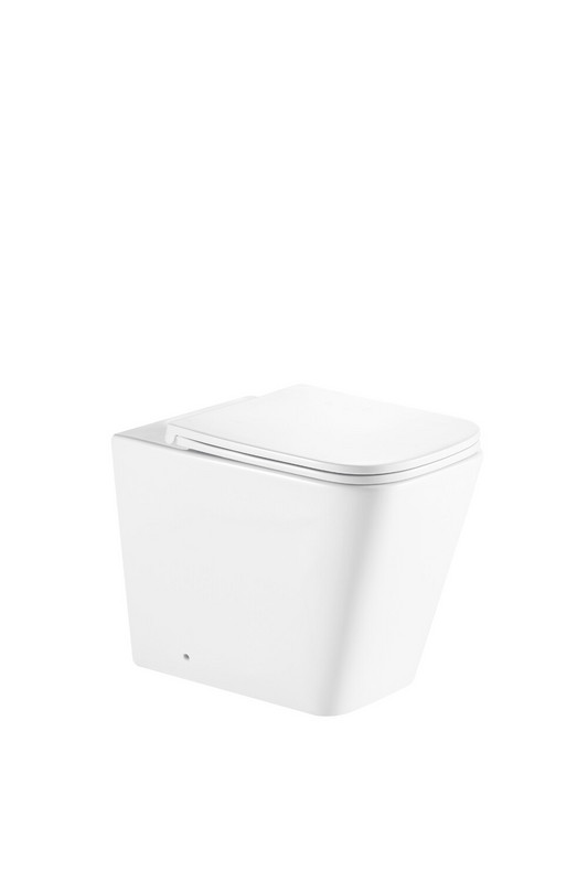 (SET) Бачок скр.мон.+унитаз приставной P03 безобод.+кнопка смыва EvaGold 04, пласт.овал.бел фото