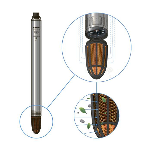 Насос погружной ВОДОМЕТ ЗД 55/70 (5601) фото
