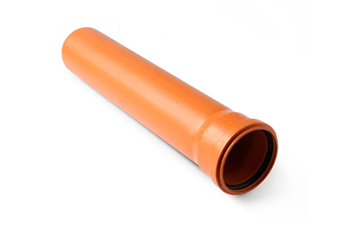 Труба (РЫЖАЯ) 110*1000 фото