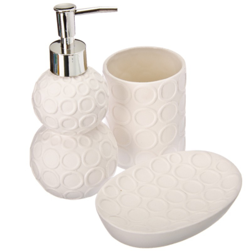 Набор для ванны 3 предмета VETTA "Круги" 463-708 фото