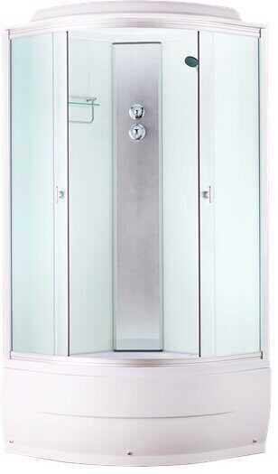 AQUAPULSE 4001D 80*80*220 гл.п., fabric white фото