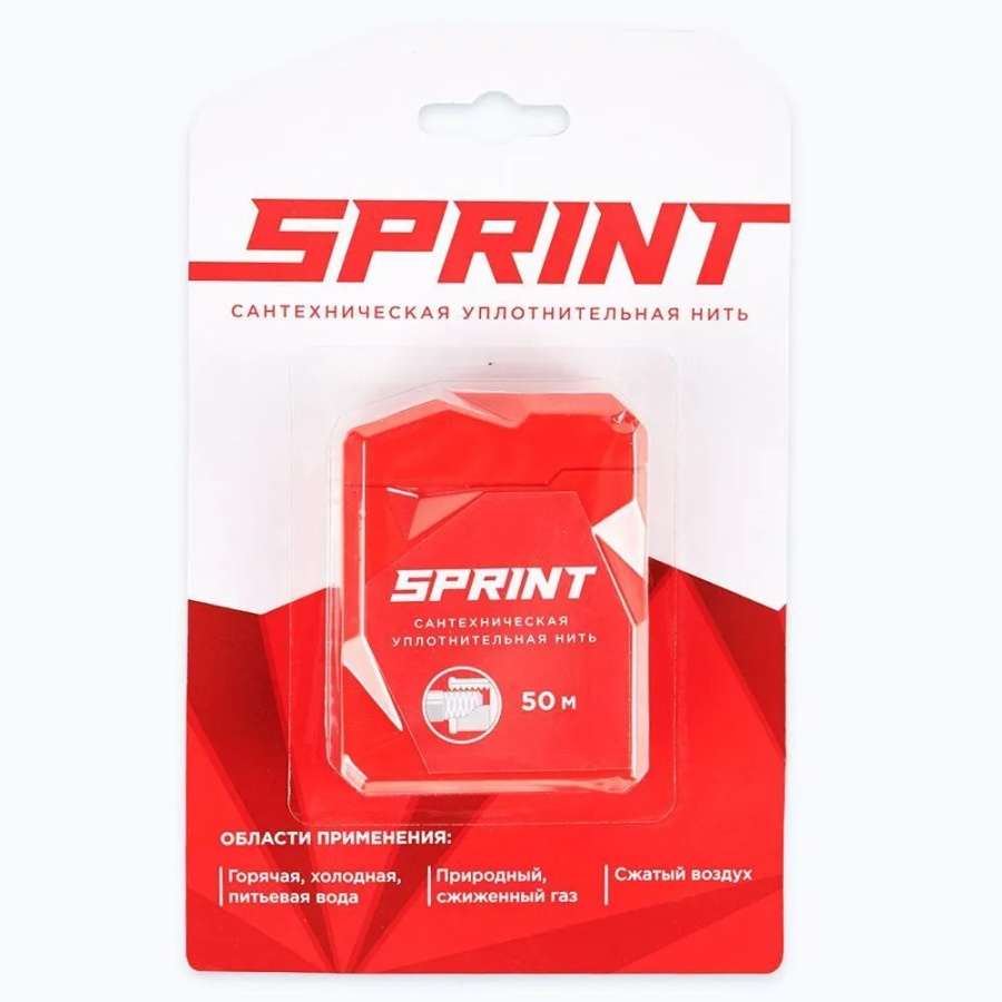 Нить уплотнительная Sprint 50м бокс (04062) фото