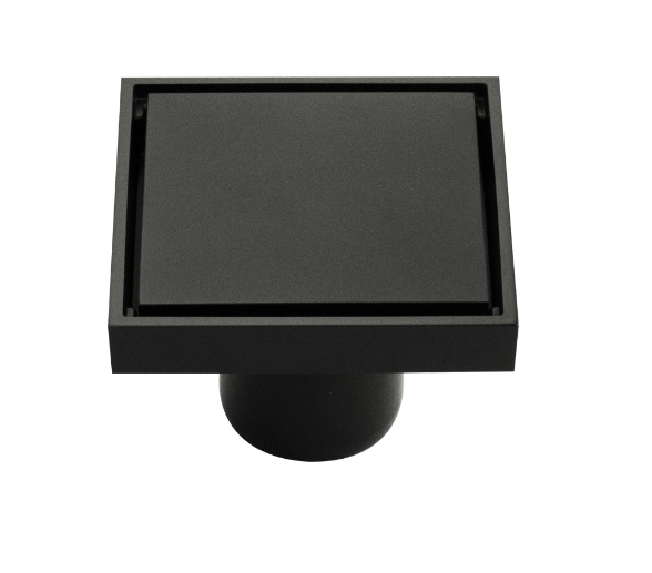 Трап 50 вертикальный,латунный 100*100 графит MAGNUS 00071 фото