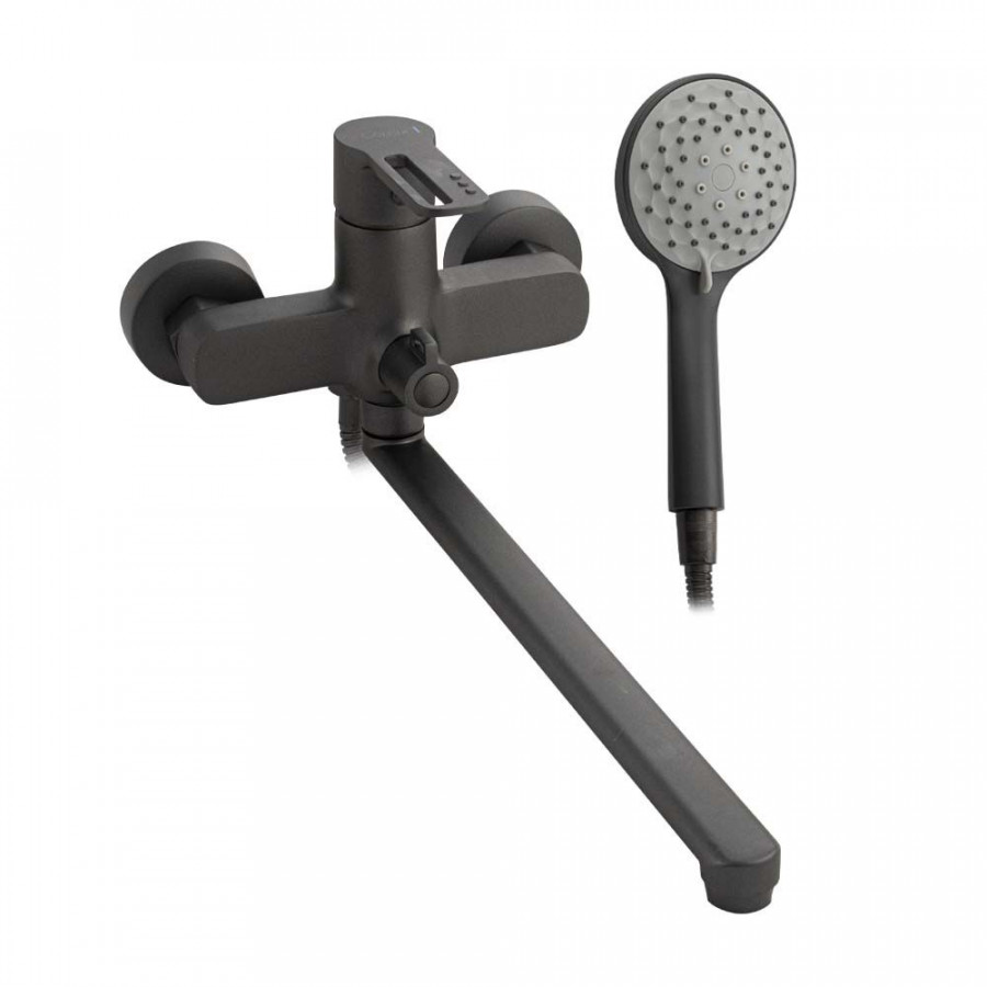 Смеситель CONSUL д/ванной 8970 Графит фото