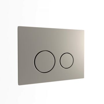 Кнопка смыва EvaGold 545-26 нержавейка круг хром матовый для инсталляции 545 фото